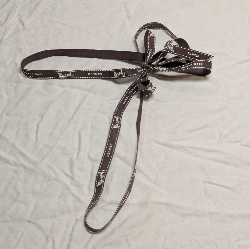 Authentic Hermes Gift Ribbon - Picture 3 of 3